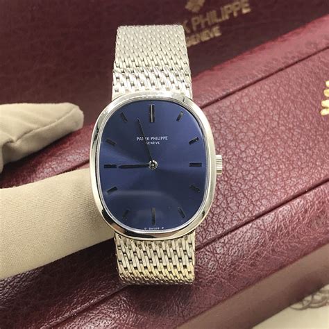 patek philippe ellipse white gold|Patek Philippe ellipse vintage.